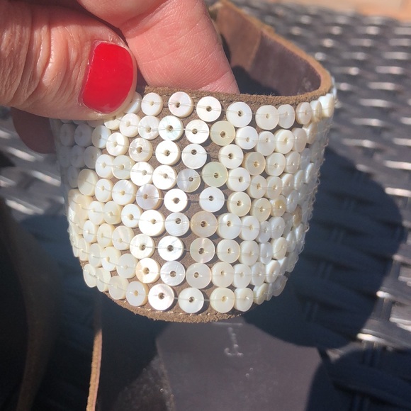 The cutest sandals you’ll see this season! Leather upper and outsole! - Picture 11 of 13